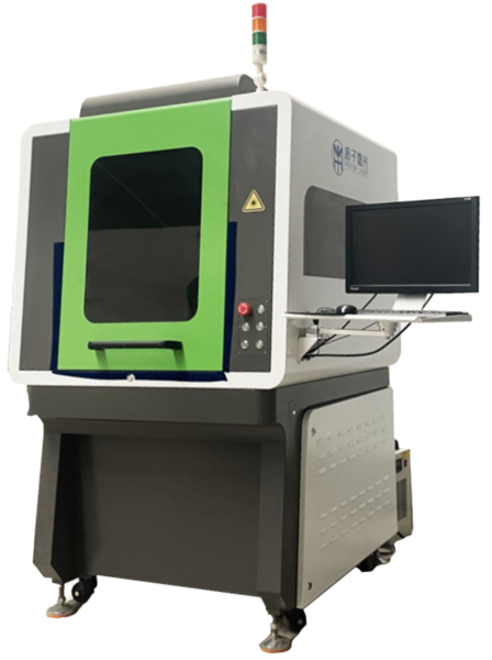 不锈钢薄管激光打黑机